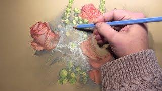 Cheap Joe's 2 Minute Art Tip - Julie's Floral Timelapse