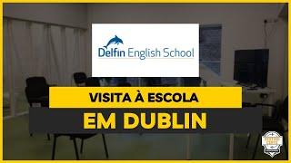 Visita à escola Delfin, em Dublin, Irlanda