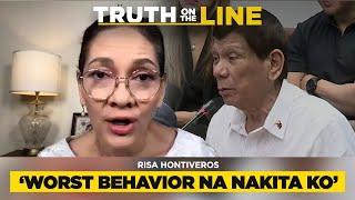 Hontiveros on Duterte’s behavior, Quiboloy’s denial at Senate hearings | Truth on the Line (Full Ep)