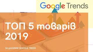 ТОП-5 товарів за даними Google Trends / Замовлення з taobao.com