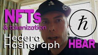 Hedera Hashgraph (HBAR) and NFTs | Tokenization Service - mint tokens for a dollar in under 4 mins!