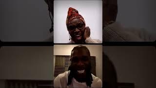 Angelique Kidjo Conversation with Burna Boy