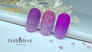 Stamping Nail Art - Körömnyomda - Hogyan készíts színátmenetet?! - 2. Rész - Bodi Reni Nails