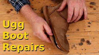 Reparatur von Ugg-Stiefel