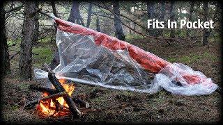 Portable Survival Super Shelter - Bushcraft , Survival Kit - HD Video