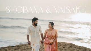 A Coastal Wedding - Shobana & Vaisakh | Traditional Wedding Highlights | 4K Cinematic | WEDARTISTRY