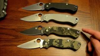 Spyderco Paramilitary 2 Talk/Review