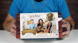 Harry Potter Catch the Golden Snitch Game Unboxing and Review