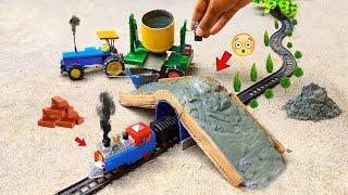 Top the most creatives science projects Mini The Q ! diy tractor making mini concrete bridge science