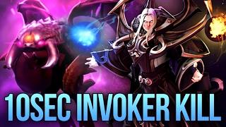 HOW TO KILL INVOKER IN 10 SECONDS - DARK MOON EVENT DOTA 2