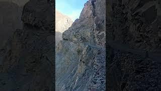 driving on world dangerous road - Shimshal Valley road hunza Gilgit Baltistan