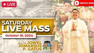 FILIPINO LIVE MASS TODAY ONLINE II OCTOBER 19, 2024 II FR. JOWEL JOMARSUS GATUS