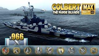 Крейсер Colbert с перезарядкой за 2,6 секунды - World of Warships