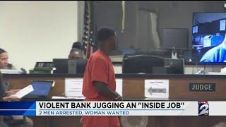 Violent bank jugging an inside job