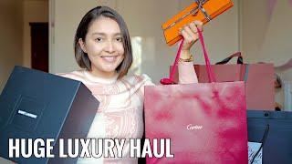 HUGE LUXURY TRY-ON HAUL | CARTIER, DIOR, LORO PIANA, YSL, MAISON MARGIELA, MAGDA BUTRYM AND MORE