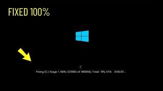 Остановка исправления C Stage 1 в Windows 11/10 | Stop Fixing C Stage 1