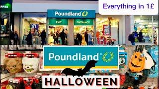 Poundland | Cheapest Store in UK Come Shop with Me 2024 | Last Minute Halloween Shopping.