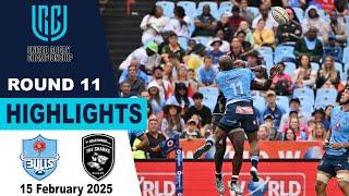 Vodacom Bulls vs Hollywoodbets Sharks Highlights | United Rugby Championship 2024/25