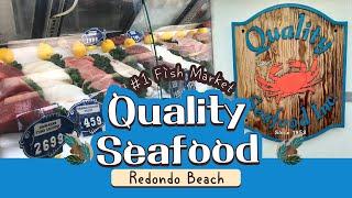 Seafood Lover's Paradise: A Visit to Redondo Beach Pier's Fish Market, California FHD #곽튜브