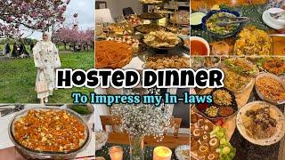 Dawat Vlog  Hosted My Khala Saas’s Family To Impress 