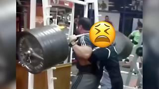 10 MINS OF EMBARRASSING GYM FAILS CAUGHT ON CAMERA