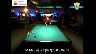 Universalus žaidėjas 2016m. M.Maisiejus VS J.Bauža