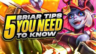 L0ganJG’s 5 Tips EVERY BRIAR Needs to Know!