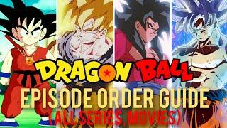 Best Way To Watch Dragon Ball (Episode Watch Order Guide - All Series, Movies)