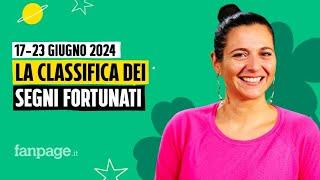 Oroscopo, la classifica dei segni più fortunati della settimana dal 17 al 23 giugno 2024