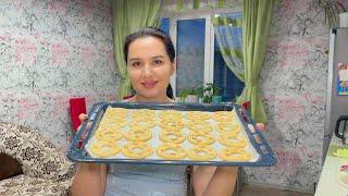 RUSSIAN VILLAGE LIFE I COOK SHORTBREAD RINGS WITH FRIED PEANUTS