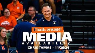 Illini VB | Chris Tamas Media Availability 11/26/24