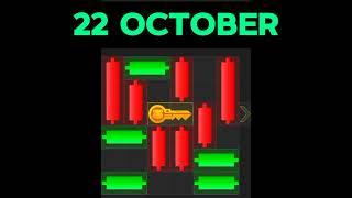 Hamster Kombat Mini Game October 22 Puzzle Solved Today