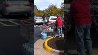 Costco fight in parking lot