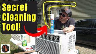 DEEP Clean Window AC The Correct Way!