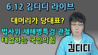 6/12 [대머리가 당대표를 출마한다고?]