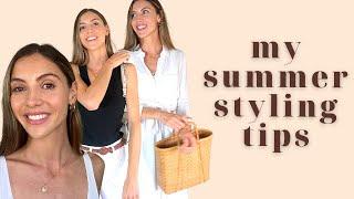 Easy & Chic Styling Ideas for SUMMER OUTFITS ️