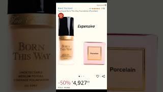 Affordable  dupes of Expensive  products #shorts #makeup #affordable #viralvideo