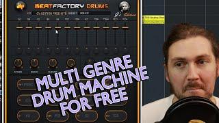 Free Plugin Friday | Beatskillz Beat Factory Drums | Demo and Review