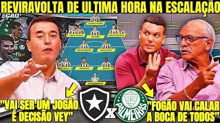 RIZEK SOLTOU A BOMBA! REVIRAVOLTA DE ULTIMA HORA NA ESCALAÇÃO DO FOGÃO! NOTICIAS DO BOTAFOGO HOJE