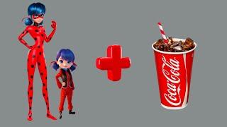 Fashion COCA & Fashion PEPSI: Elsa Family & Ladybug Family | Fashion Wow