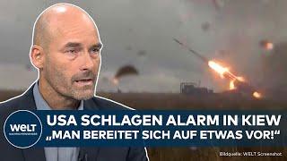 PUTINS KRIEG: USA schließen Botschaft in Kiew! Heftige Luftangriffe auf Ukraine von Russland möglich