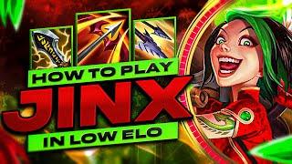 How to play Jinx in low Elo - Jinx ADC Gameplay Guide | League of Legends