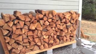 Ingenious DIY Firewood Rack - No Tools, Cheap