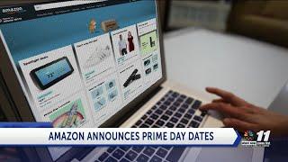 AMAZON ANNOUNCES PRIME DAY DATES