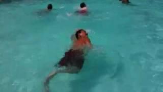 Josi swimming