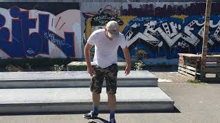 old guy at the skatepark. weyermannshaus bern