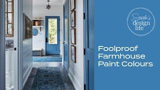 Foolproof Farmhouse Paint Colours: Starlight Farm Tour!