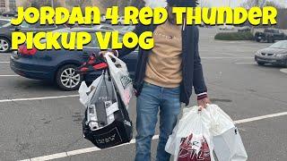Jordan 4 Red Thunder MALL PICKUP VLOG (Life of a Sneaker Reseller)