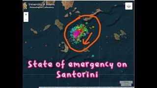 Greece has declared a state of emergency on Santorini as Earthquakes continue. Thursday 2/6/2025