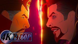 Evil Dr. Strange Becomes Supreme and Destroys His Universe Fight Scene [No BGM] | What If...?